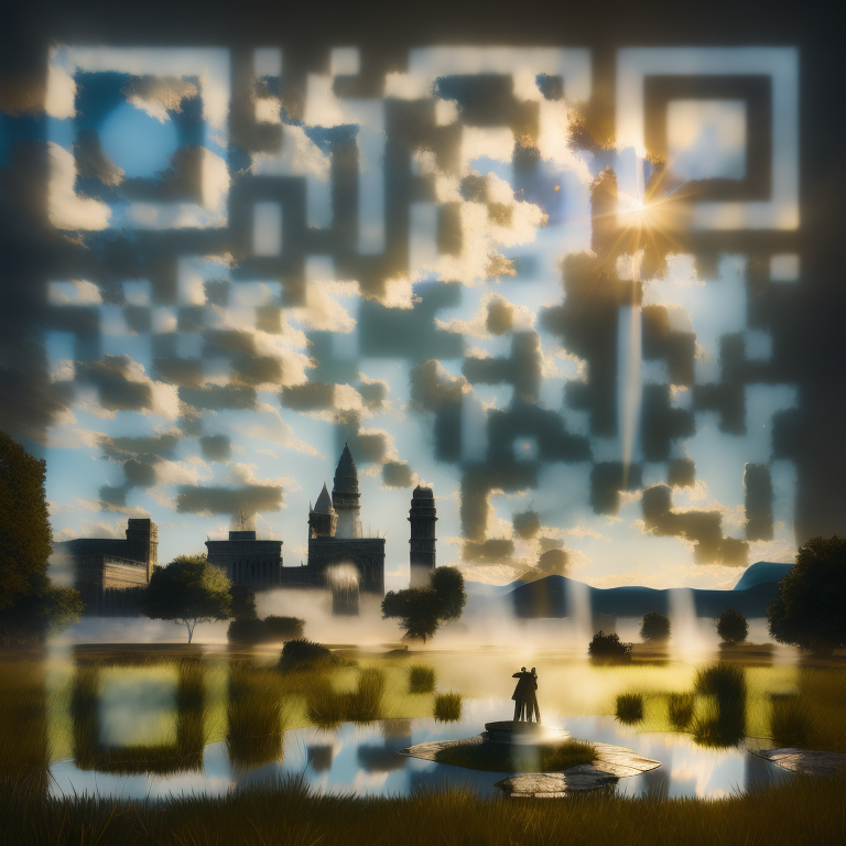 Styled QR code showcase 6